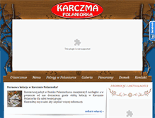 Tablet Screenshot of polaniorka.bialydunajec.pl