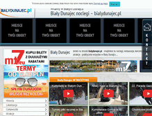 Tablet Screenshot of bialydunajec.pl
